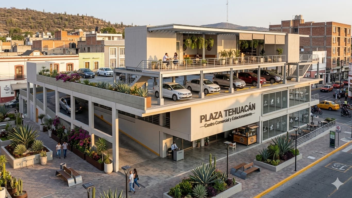 Plaza Travesuras en Tehuacán, Puebla, proyecto estructural desarrollado por Proyecta Paxtián